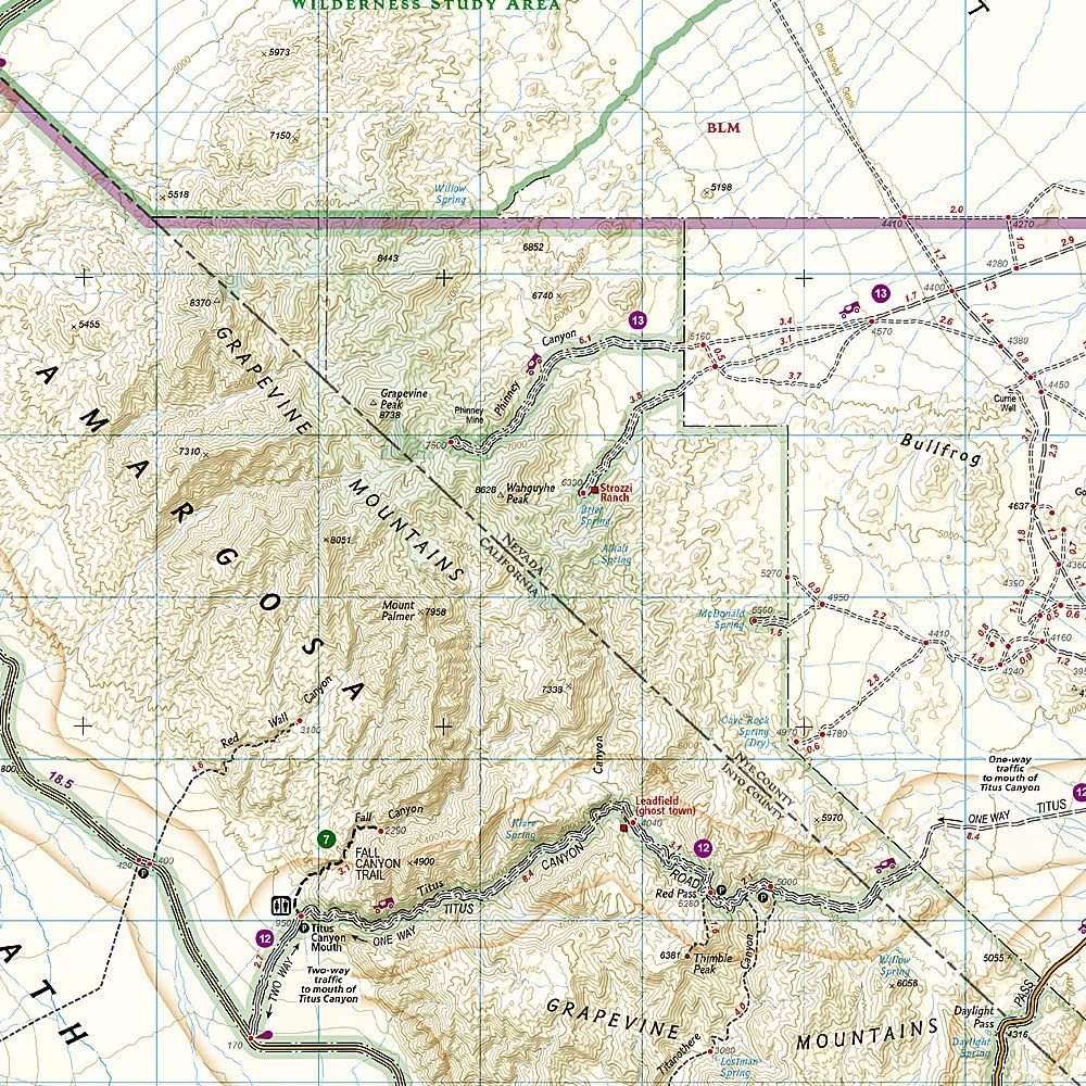 Death Valley National Park Map (National Geographic Trails Illustrated Map,…