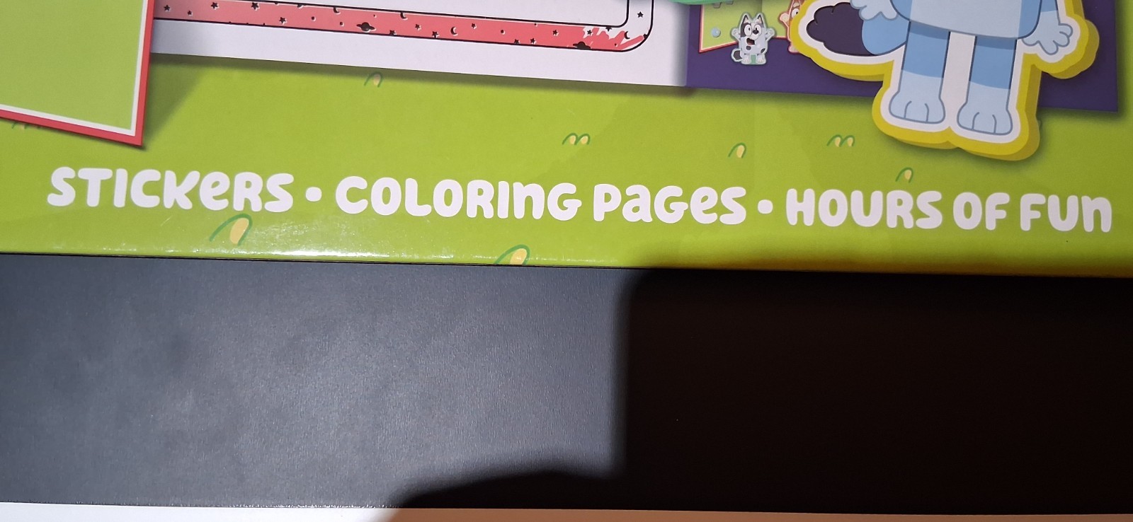 Disney Bluey StoryBook Giant Activity Pad Giant Foam Stickers Coloring Pages 3+