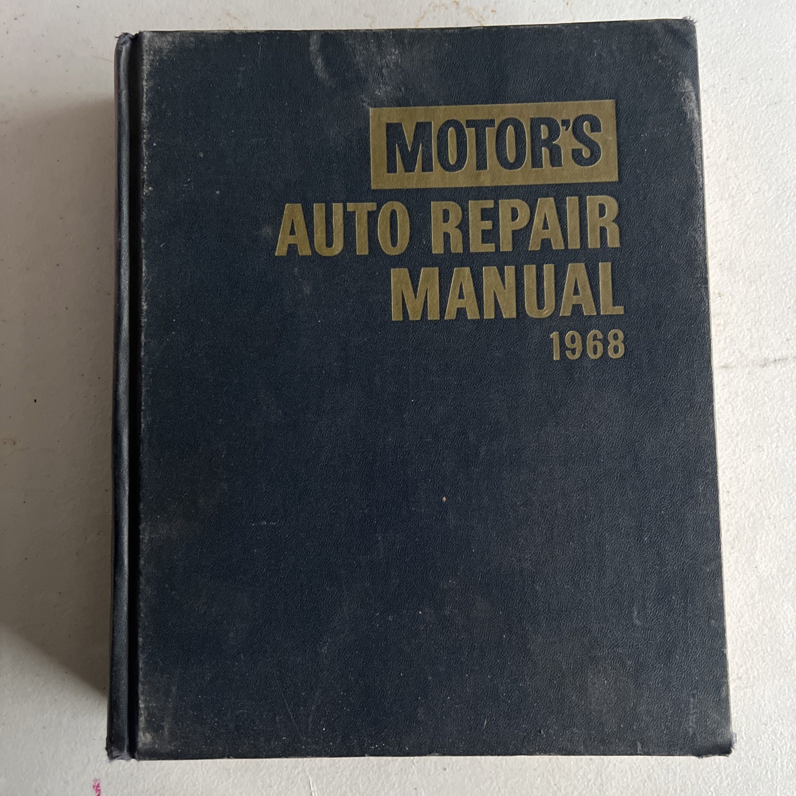 Vintage Chilton 1968 Motor’s Auto Repair Manual Hard Cover