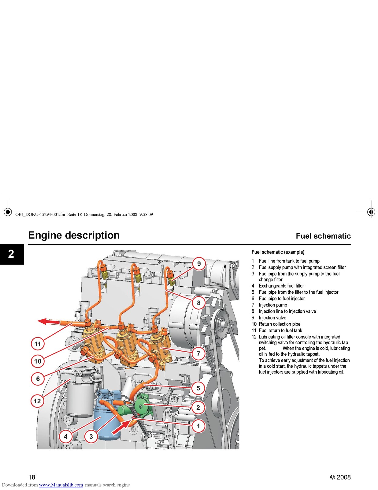 DEUTZ D TD TCD 2011 L01 L02 L03 L04 Engine Operation Manual 2011 – WIRE BOUND