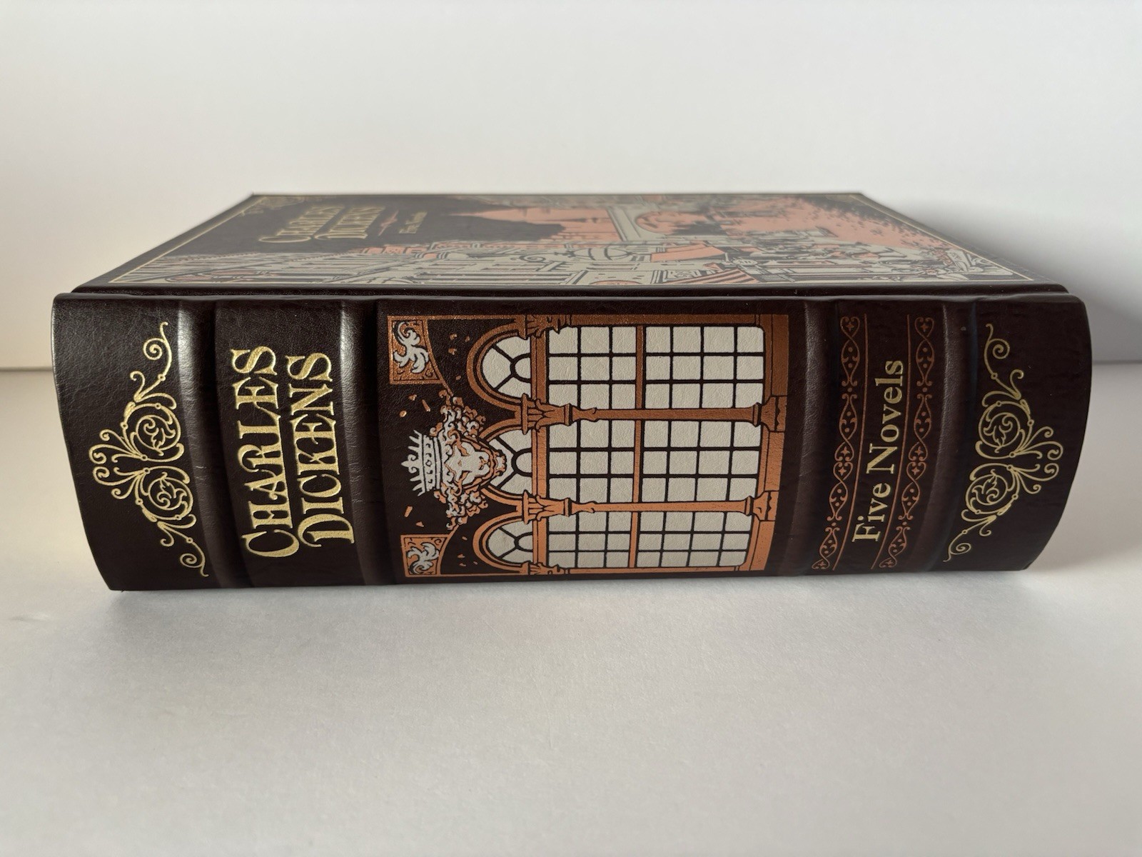 Charles Dickens Five Novels Hardcover Oliver Twist Two Cities Great Expectations