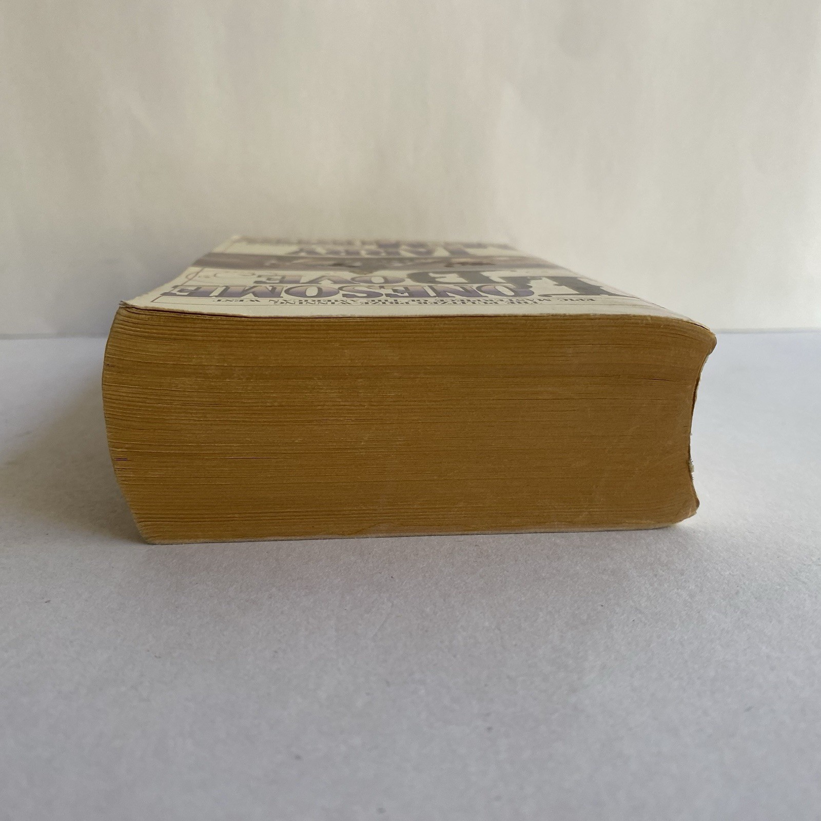 Lonesome Dove, Larry McMurtry (1986) 1st Printing Vintage Mass Market Paperback