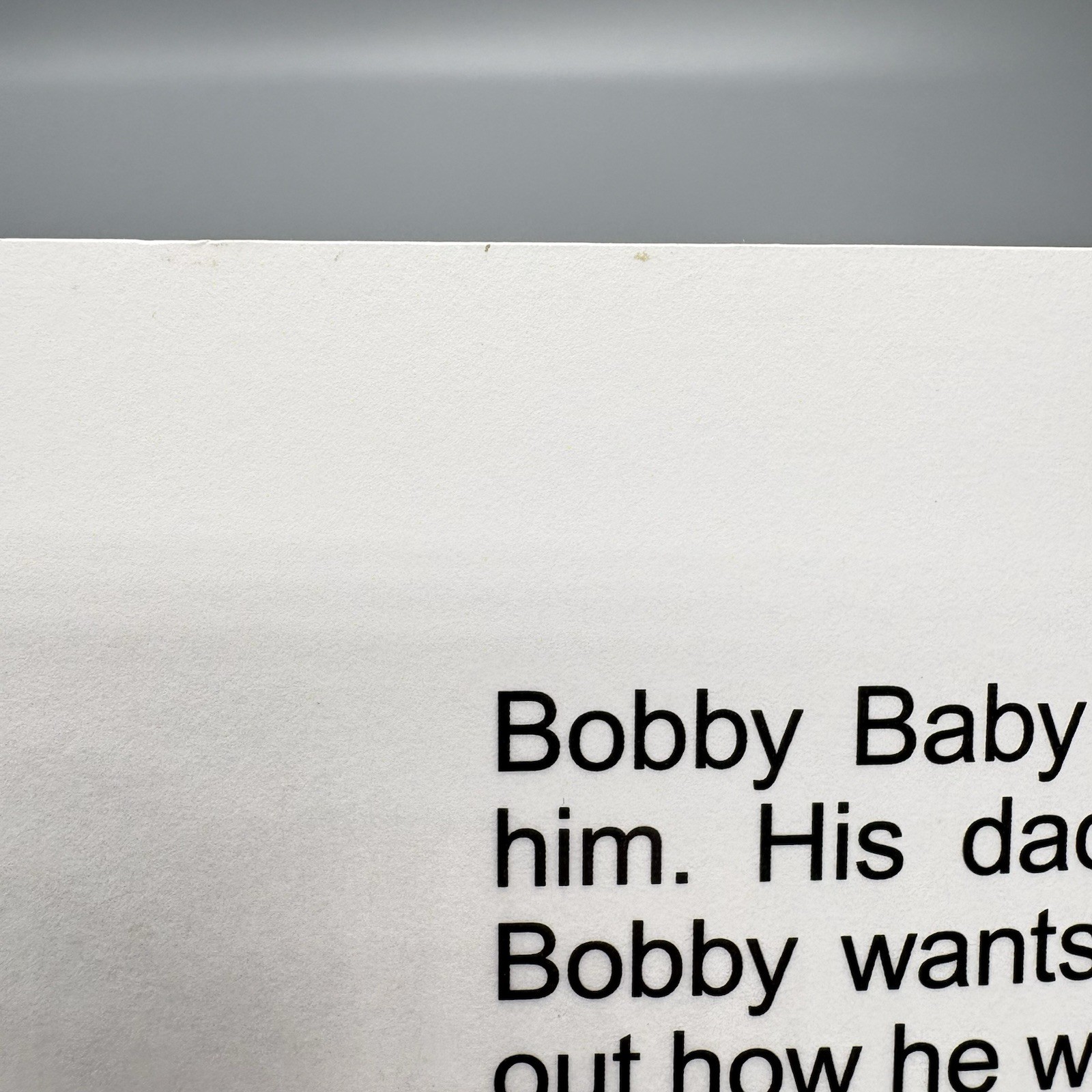 Bobby Baby Bear by Doug Van Pelt SIGNED HM Press 2015 First Edition Illustrated