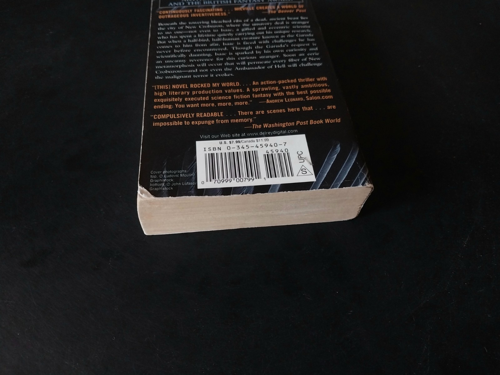 China Miéville – Perdido Street Station – First Mass Market Edition and Printing