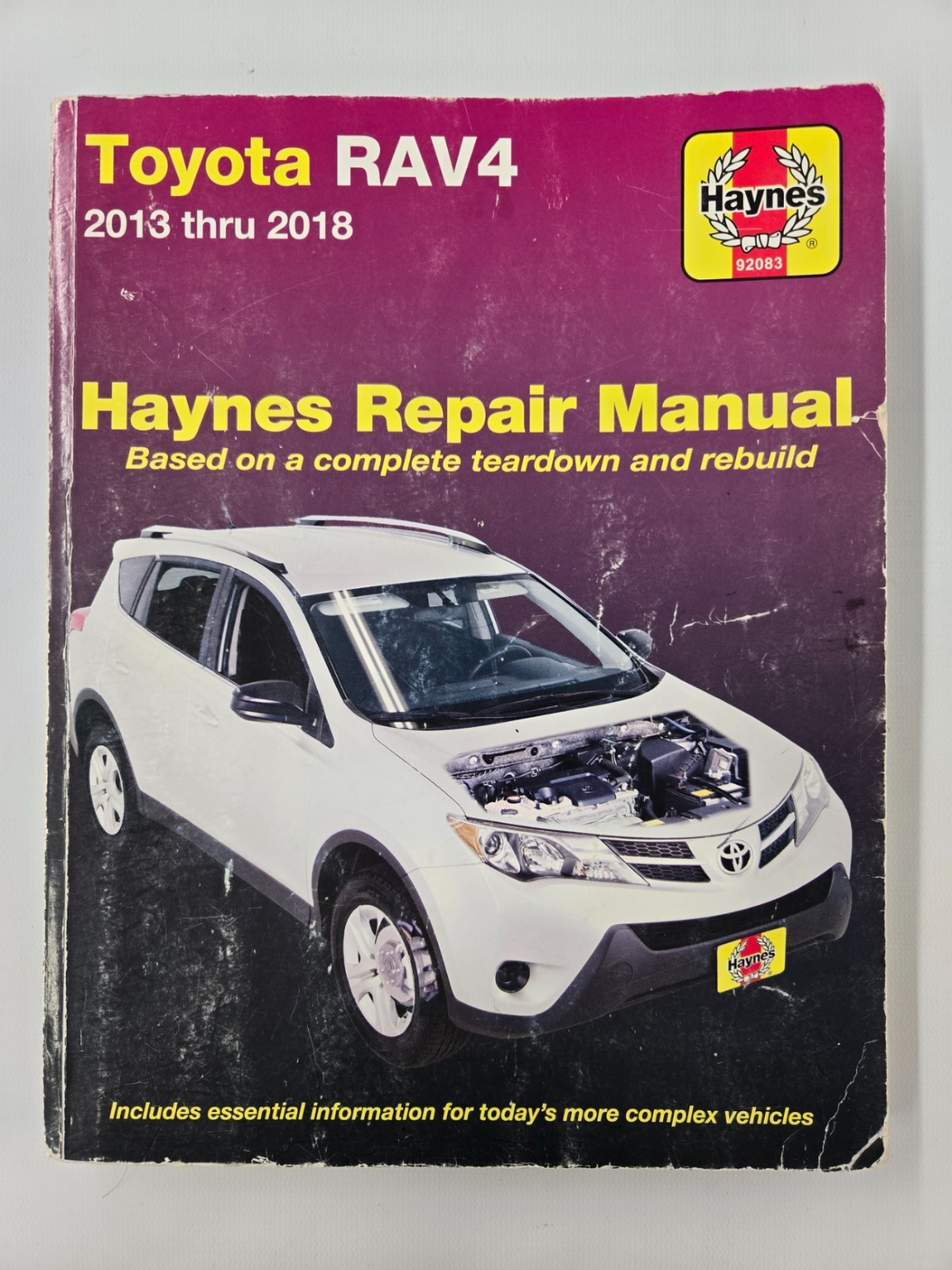 Toyota RAV4 (2013 thru 2018) Haynes Repair Manual