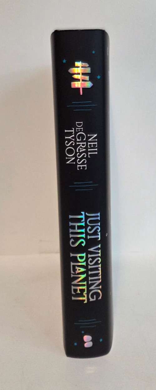 SIGNED Just Visiting This Planet – by Neil deGrasse Tyson 2025 Hardcover