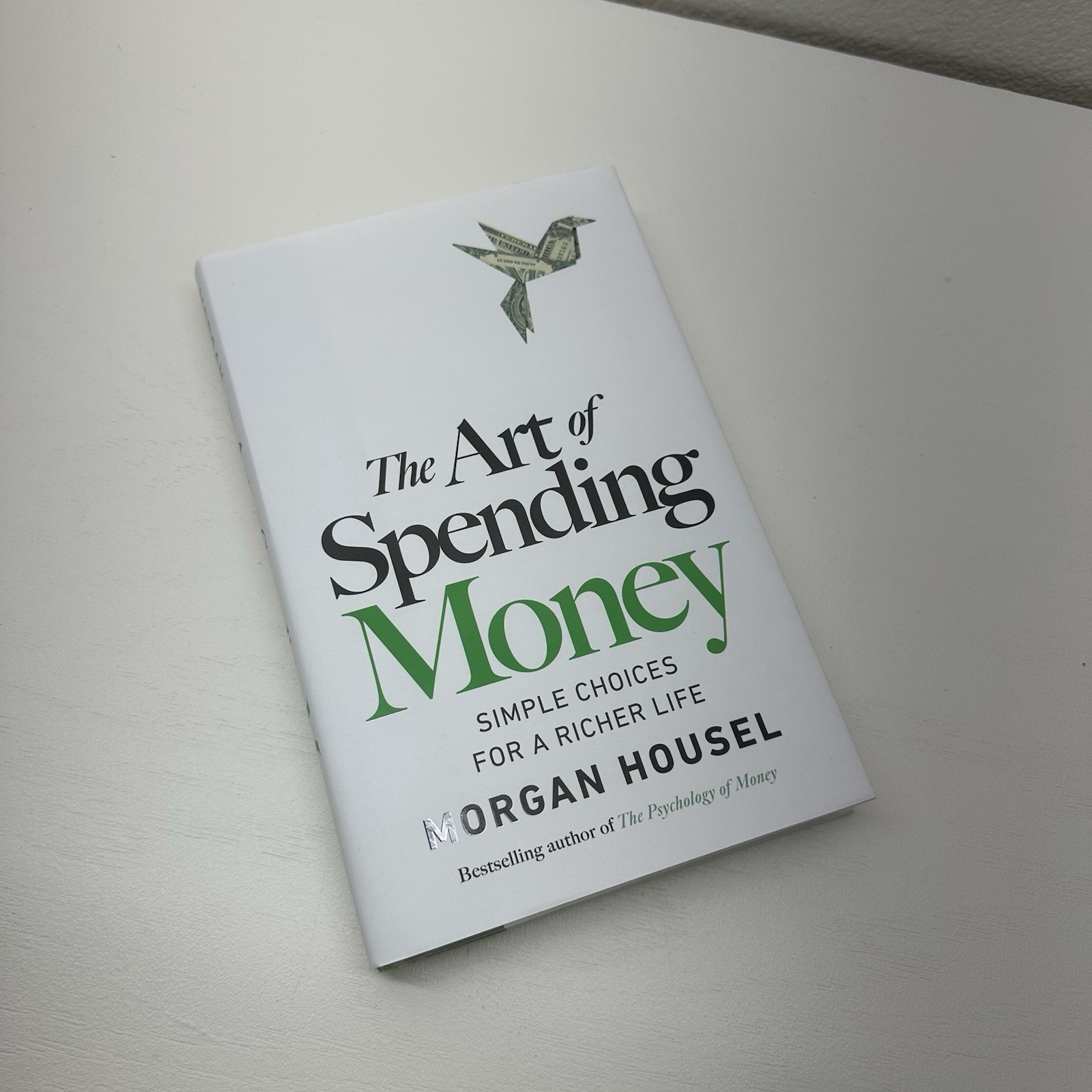 The Art of Spending Money – Morgan Housel (Hardcover, 2025) Like New – Pristine