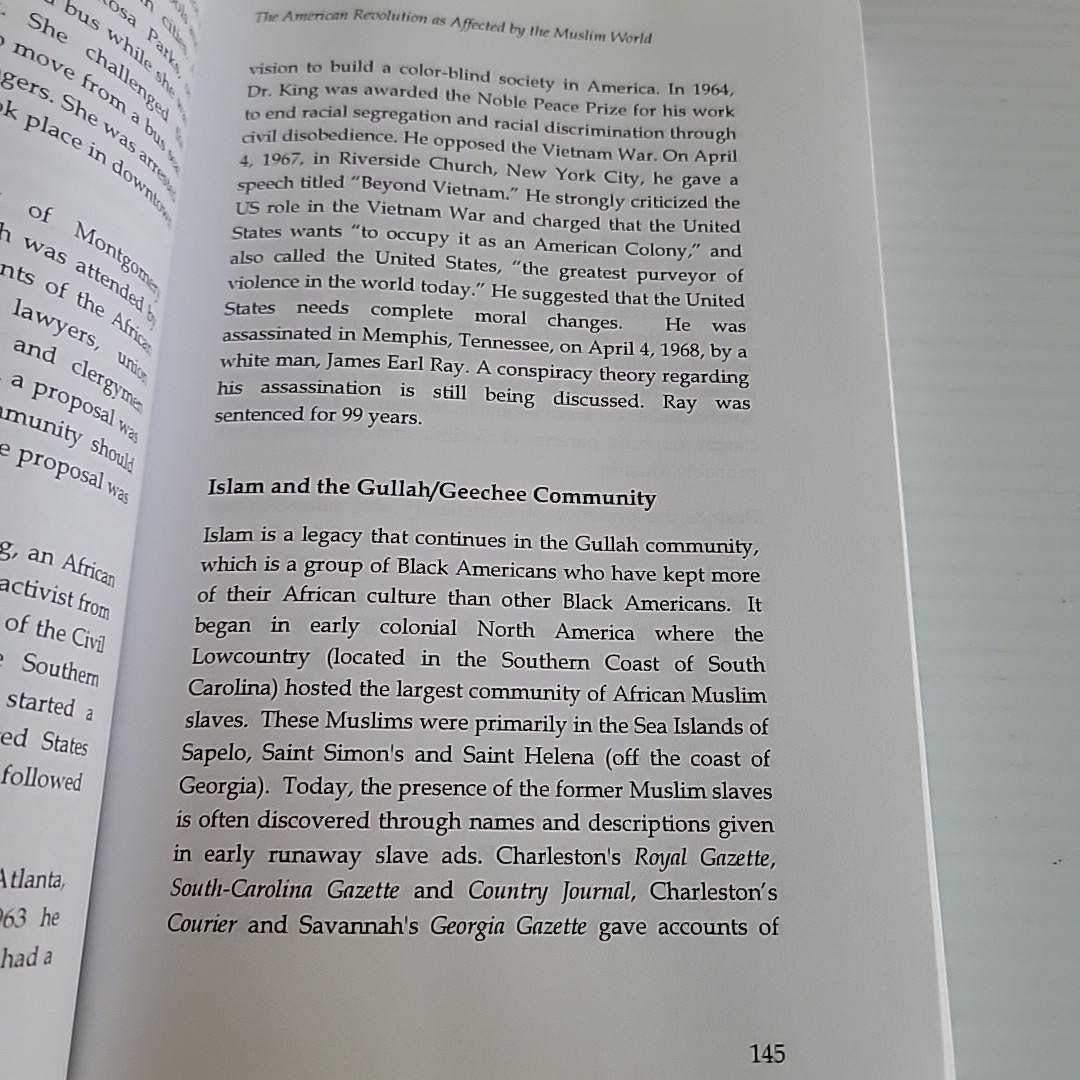 The American Revolution as Affected by the Muslim World – Mahmood – *Good* – PB