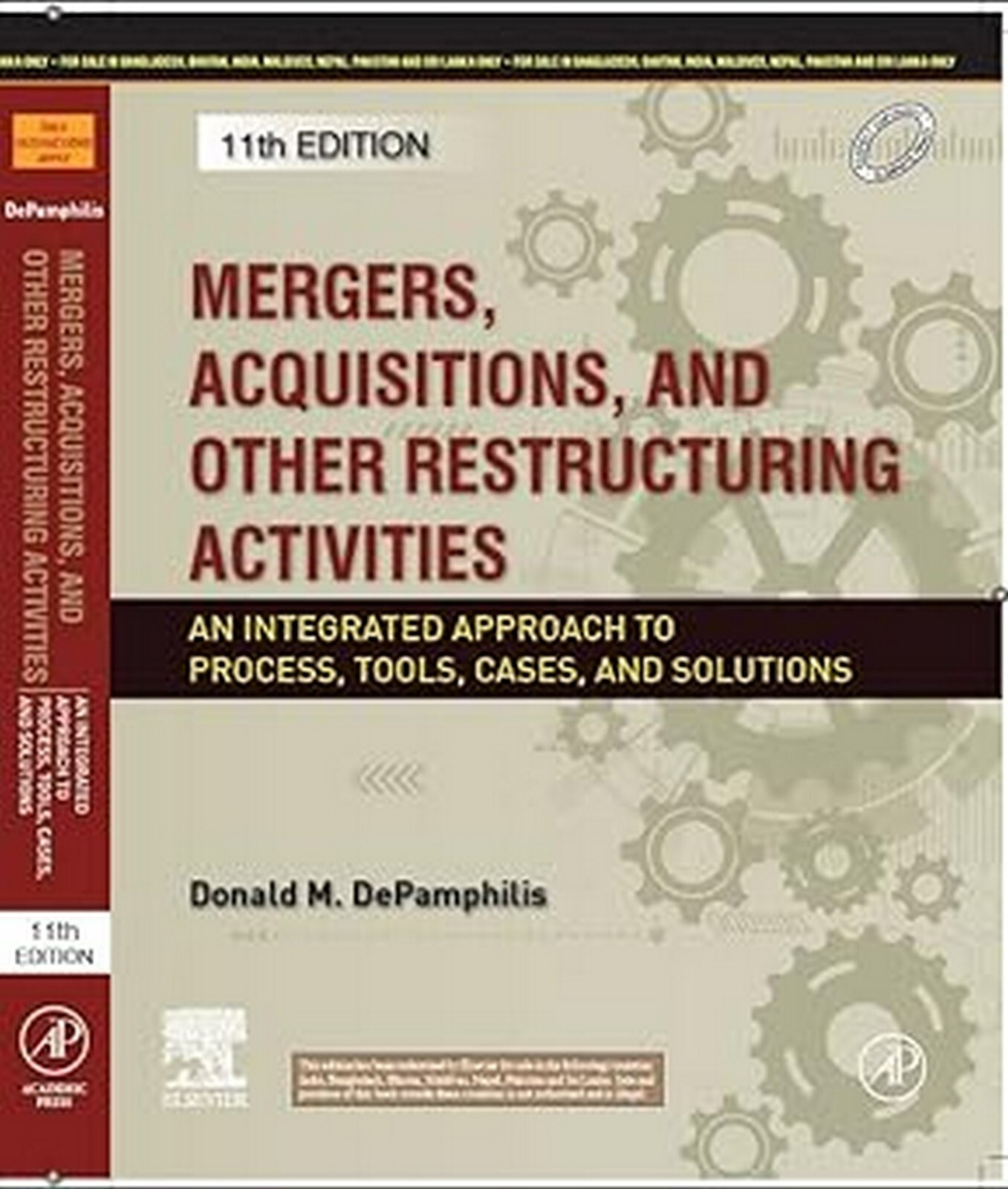 New:Mergers, Acquisitions, Other Restructuring by Donald DePamphi 11th INTL ED