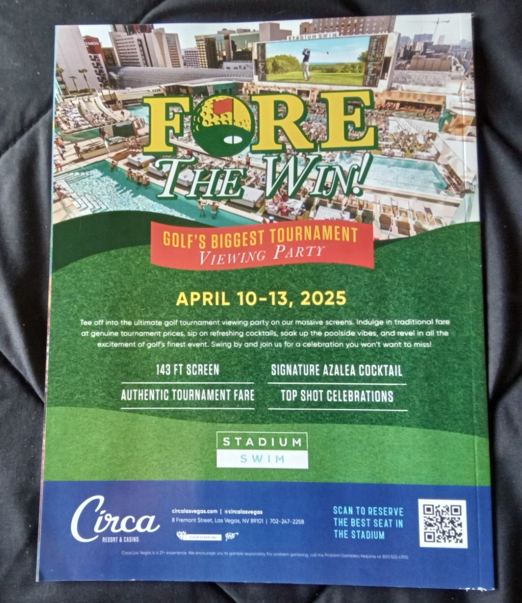 LOT OF THREE LAS VEGAS GUIDES JANUARY 2025 AND APRIL 6, 2025 & OCTOBER 2025