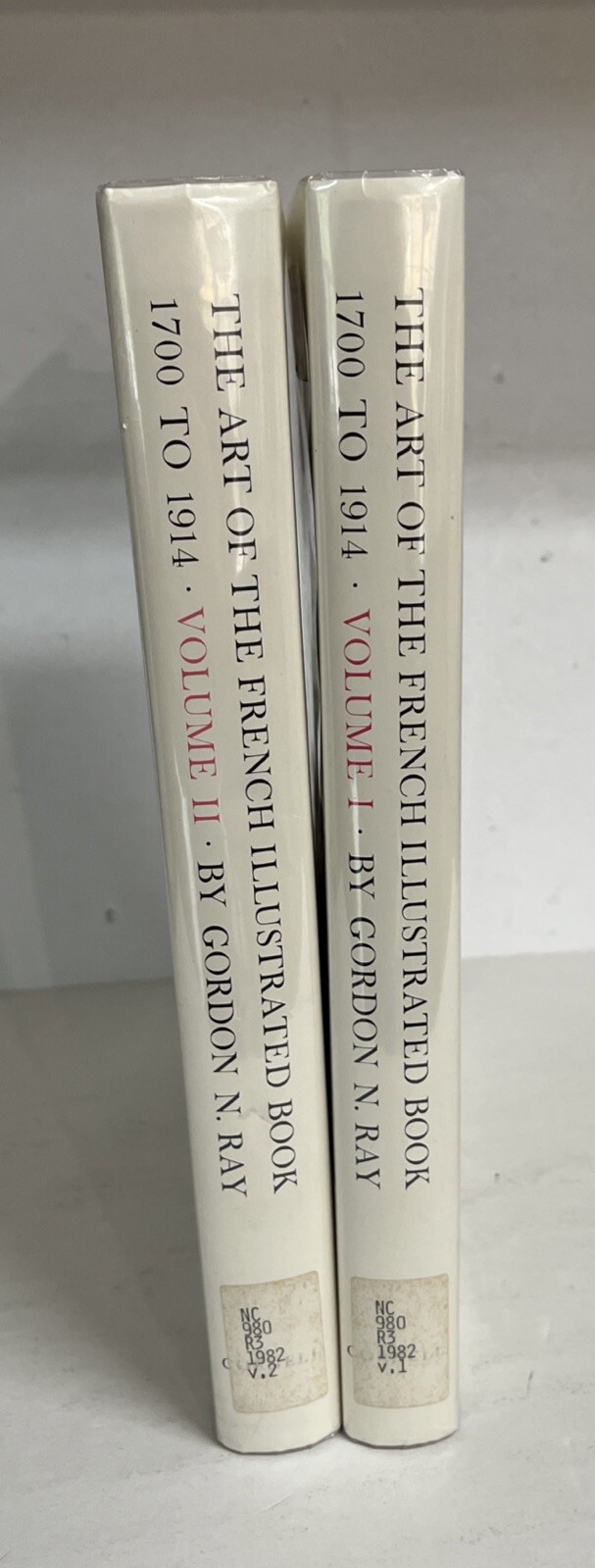 The Art of the French Illustrated Book, 1700 to 1914 Gordon N. Ray 2 Volume Set