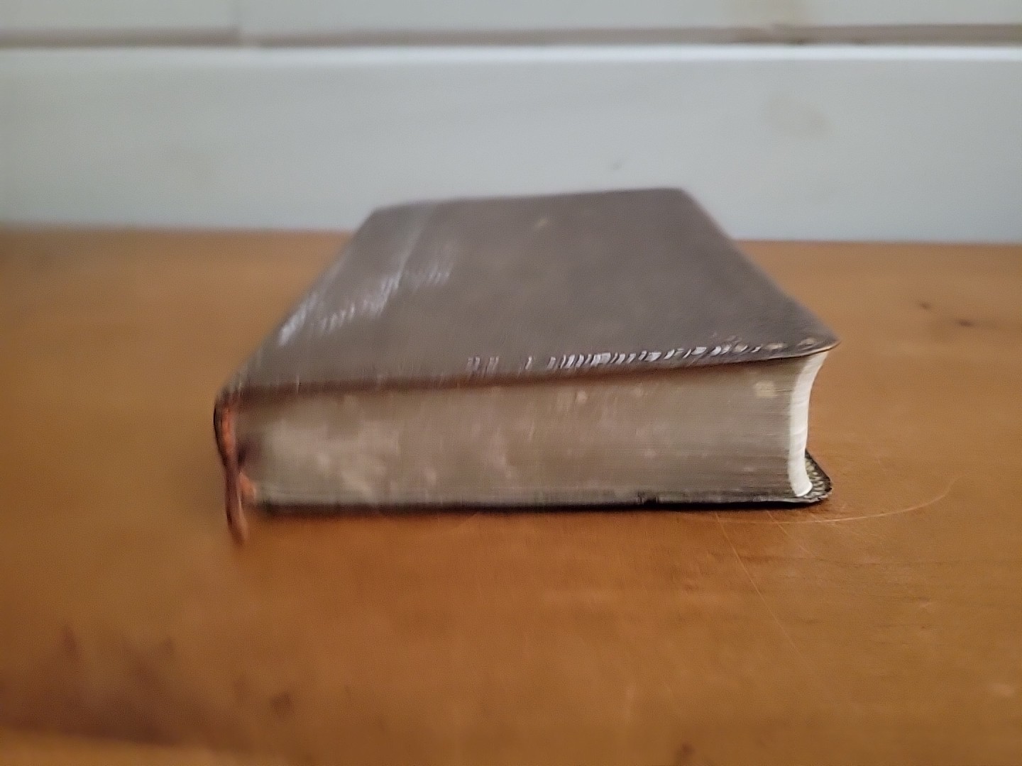 The Living Bible Paraphrased 1977 Compact Tyndale Bonded Leather FREE SHIPPING!