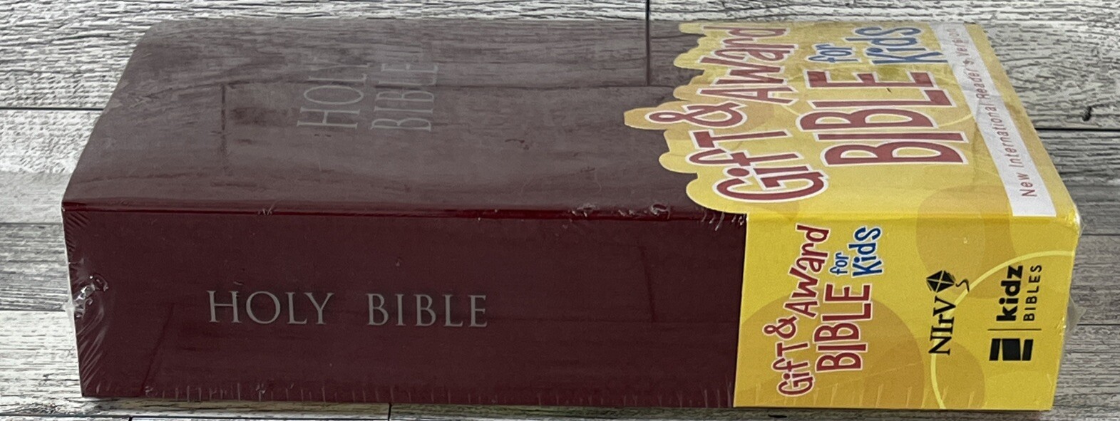 NIrV Gift & Award Holy Bible For Kids Paperback Burgundy Ages 6-9 Zonderkidz NEW