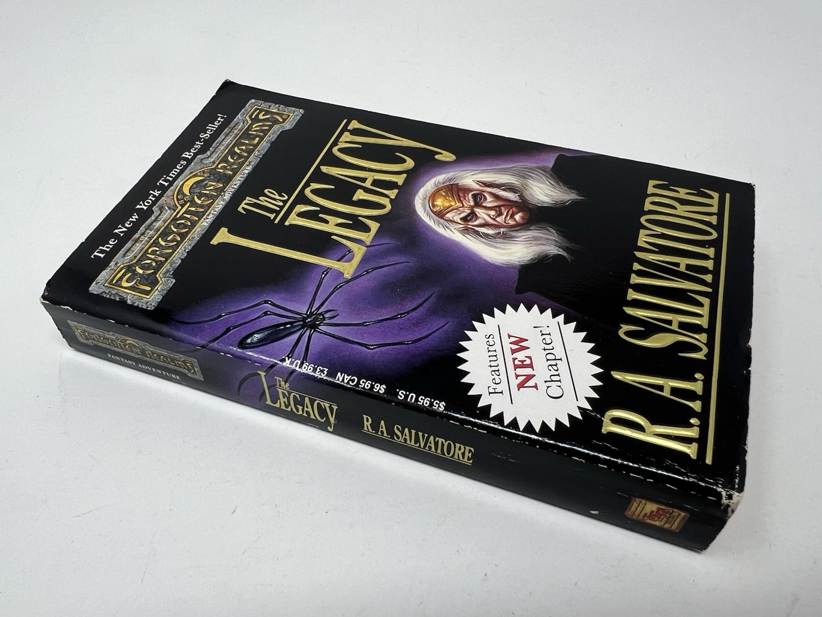 FORGOTTEN REALMS The Legacy by R.A. Salvatore TSR PB 1993 1st Print Good