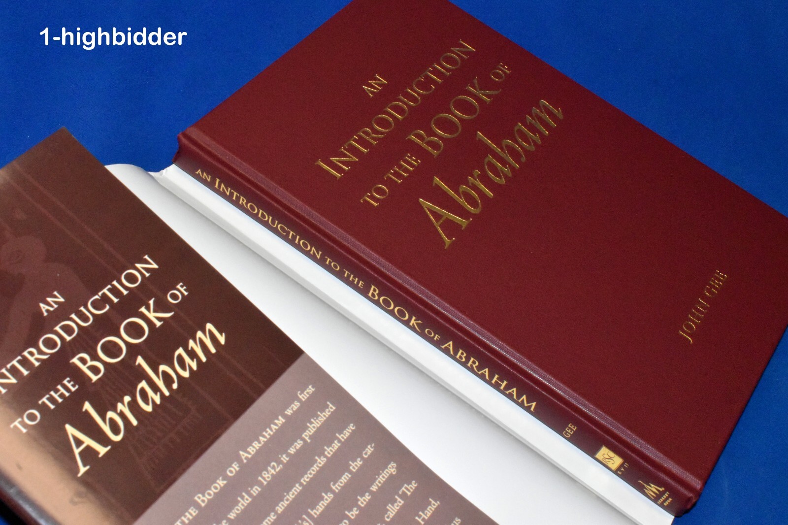 An Introduction to the Book of Abraham 1st Ed HCDJ John Gee Mormon LDS Pearl GP