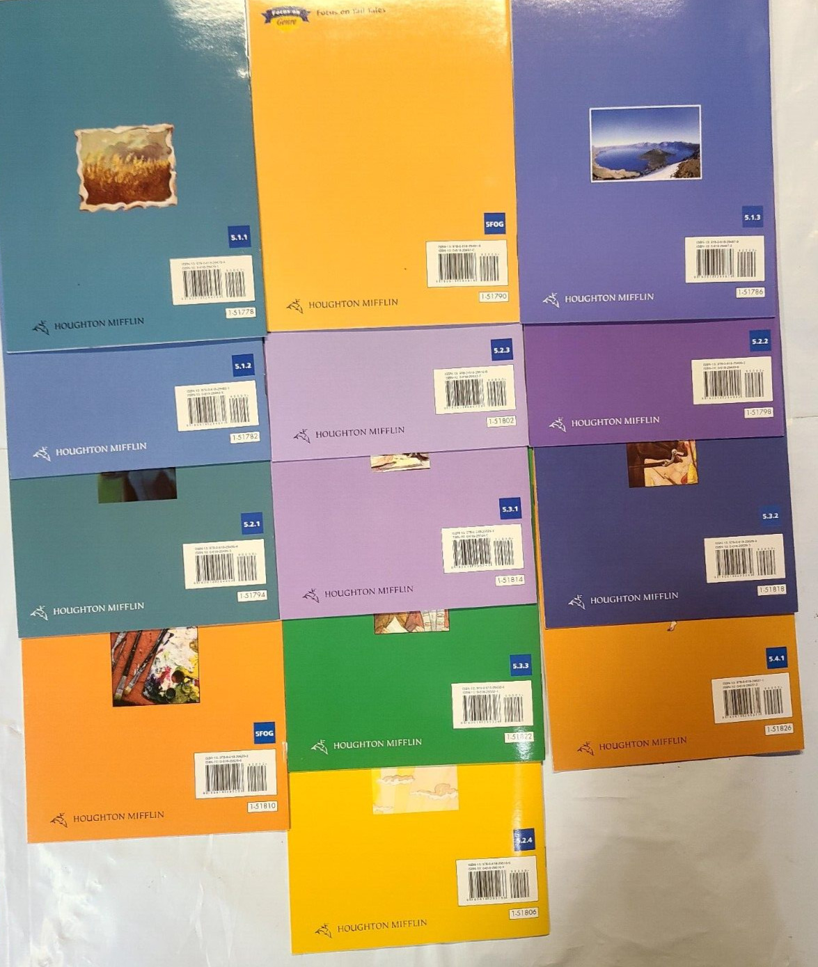 Lot of 13 Leveled Readers Grade 5~ Level 5.1-5.3 HMH Science/History NEW