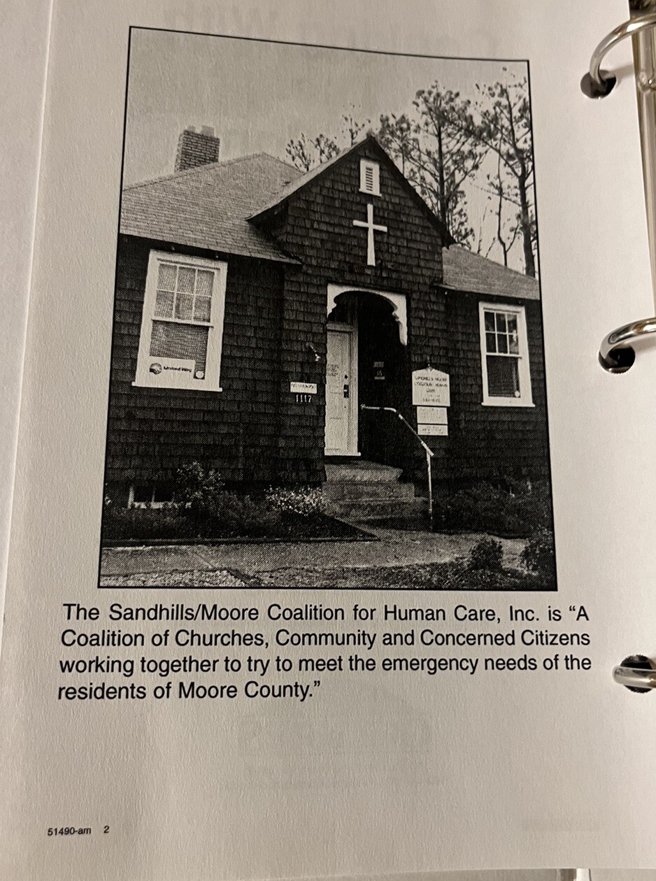 Cooking With The Coalition Cookbook Southern Pines, NC 2003 Moore County