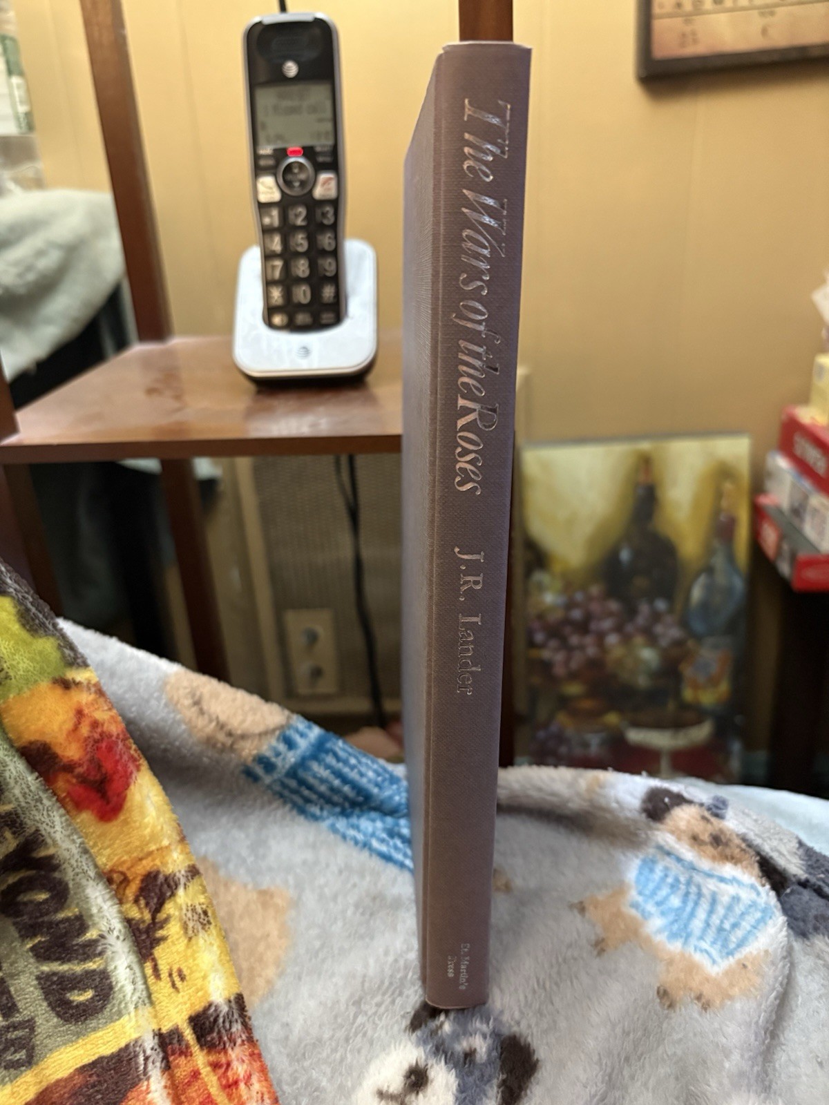 The Wars of the Roses J.R. Lander Hardcover Royalty St Martin’s Press 1990 1st