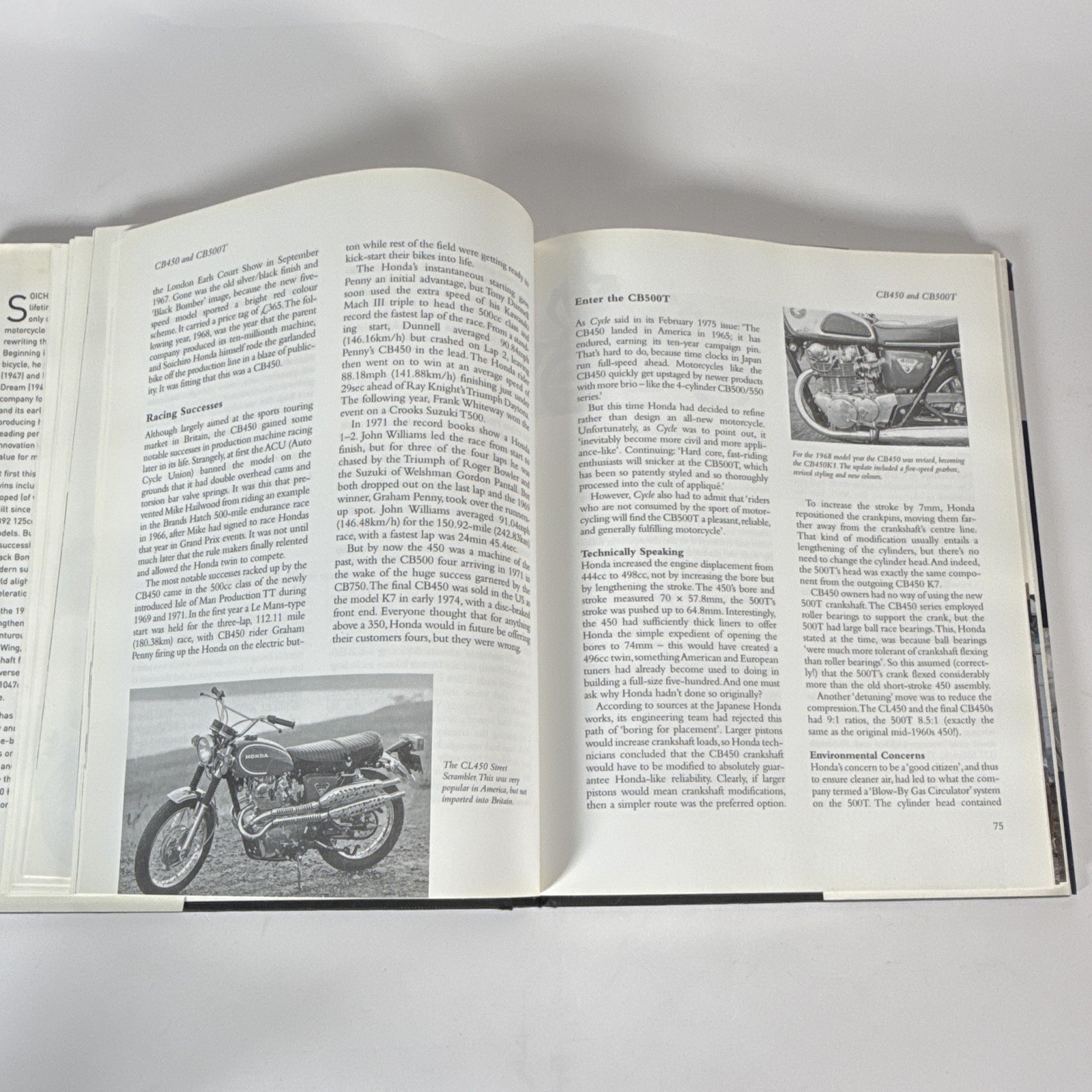 Honda Production Motorcycles 1946-1980 HC 2006 Mick Walker Illus 216p