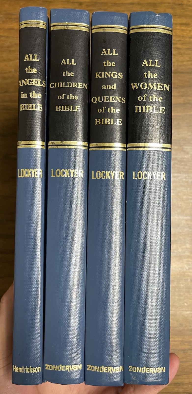 Herbert Lockyer Lot Of 4 “All” Series Blue Hardcovers