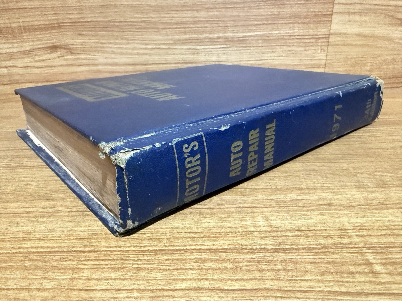 Motor’s Auto Repair Manual 1971 Book FIRST PRINTING 34th Motors Vintage 🇺🇸