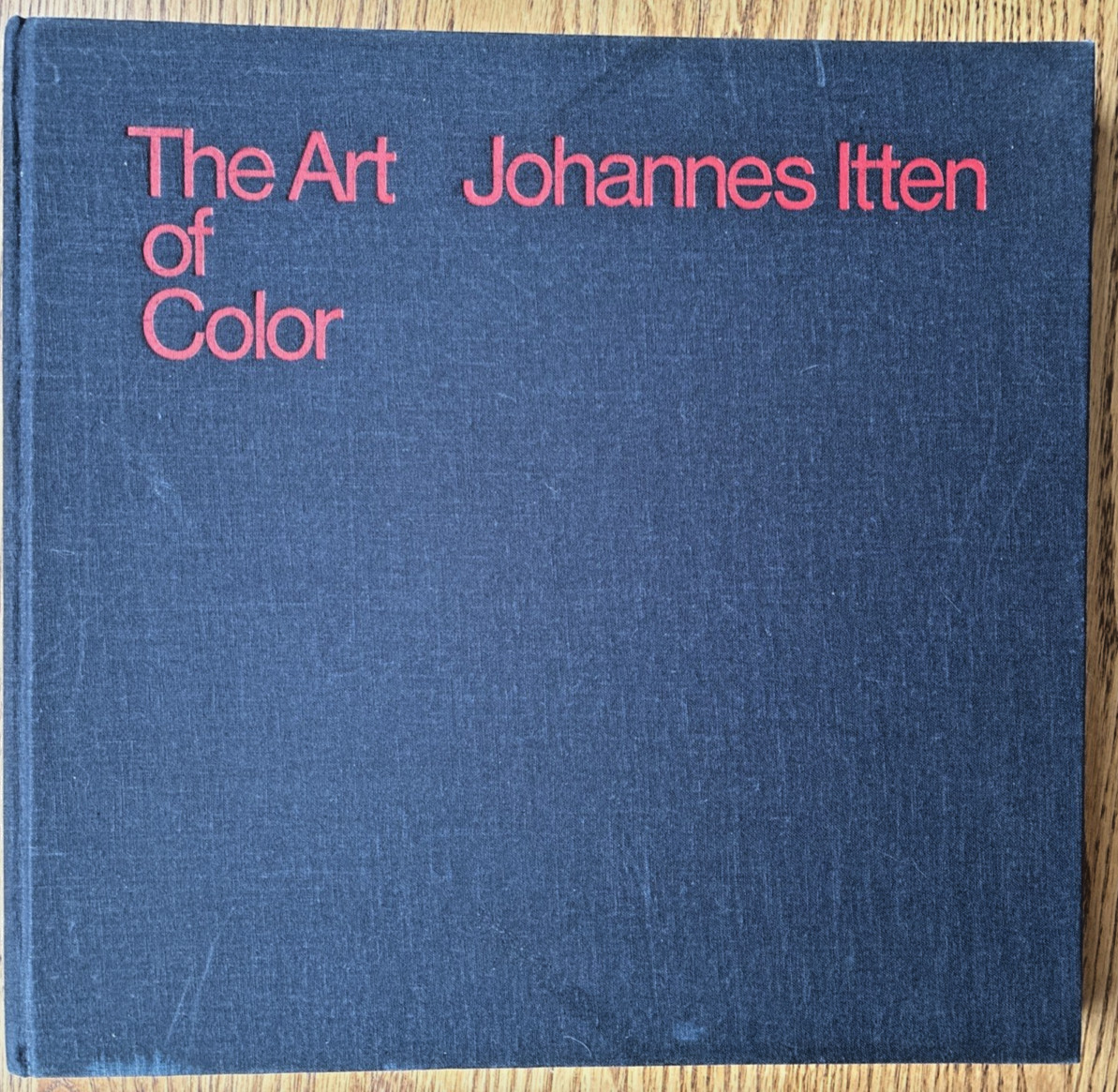 The Art of Color Johannes Itten – Hardcover 1973