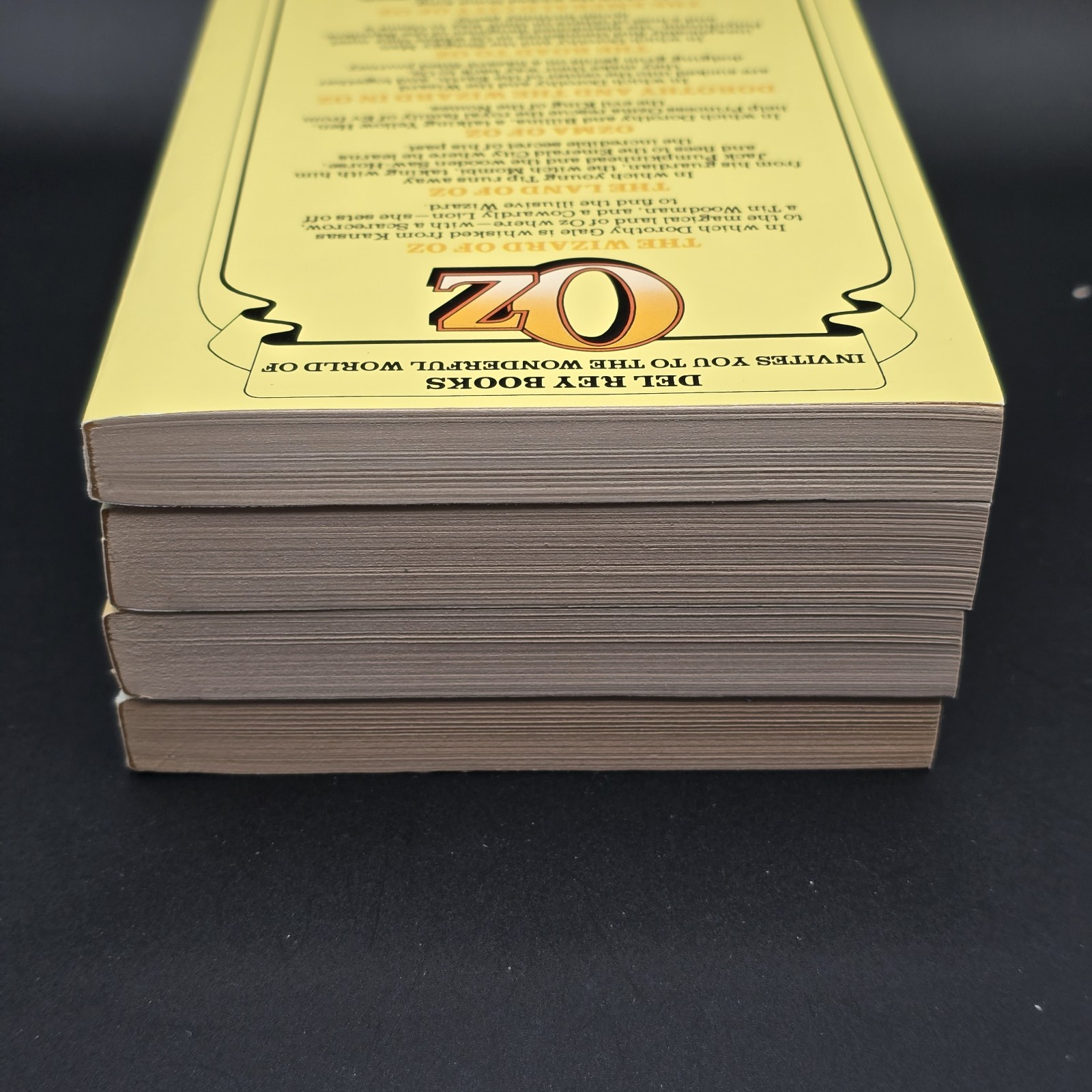 The Magical World of Oz by L. Frank Baum 4 Book Box Set Del Rey Paperback