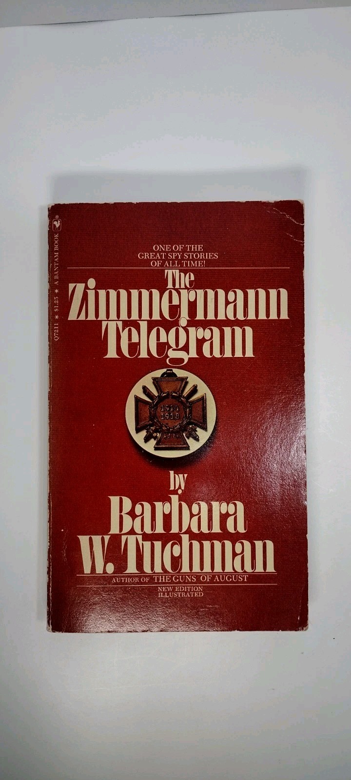 THE ZIMMERMANN TELEGRAM Barbara Tuchman HC Illus. 1971 edition vgc Macmillan