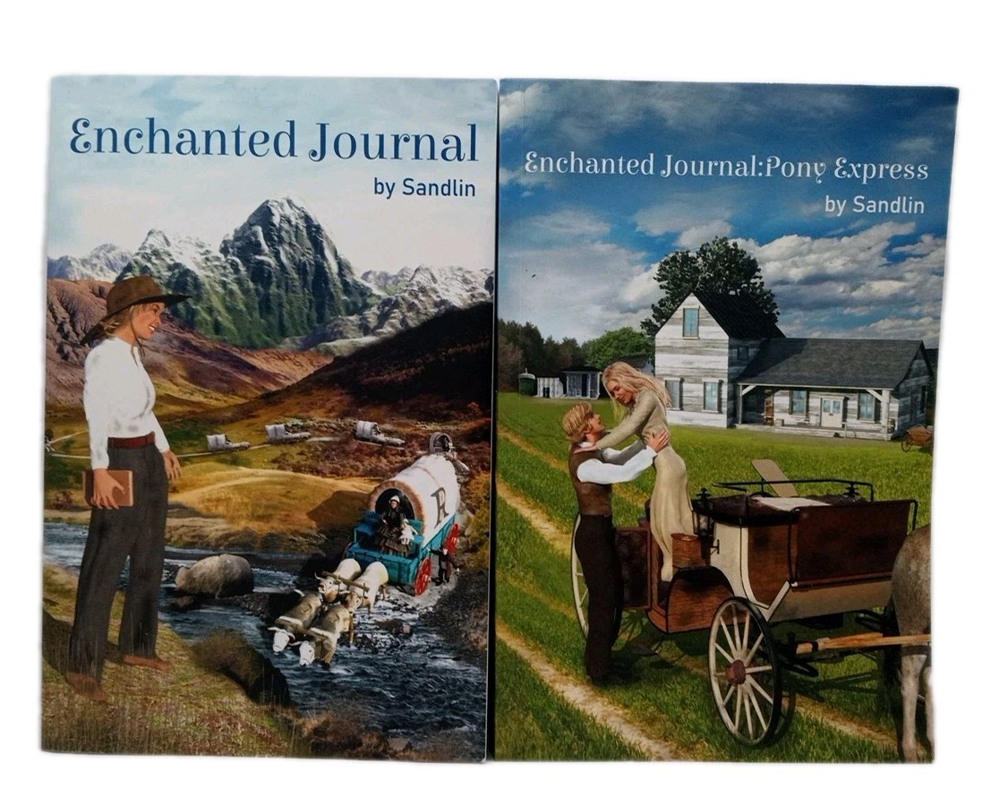 Enchanted Journal Series Sandlin Historical Fiction Oregon Trail & Pony Express