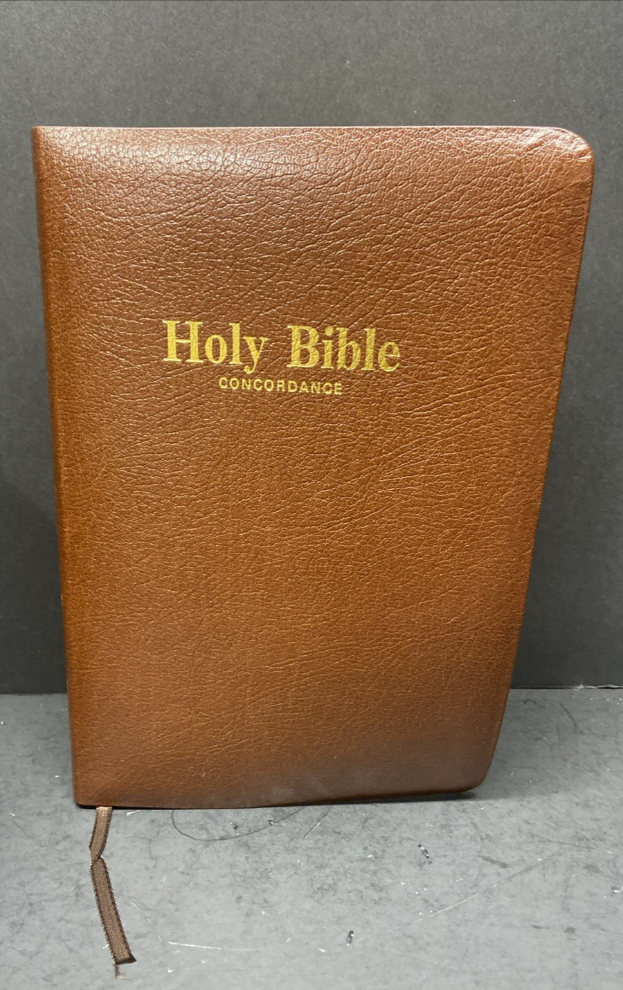 Holy Bible King James Giant Print Brown Bonded Leather Christian Heritage Publ