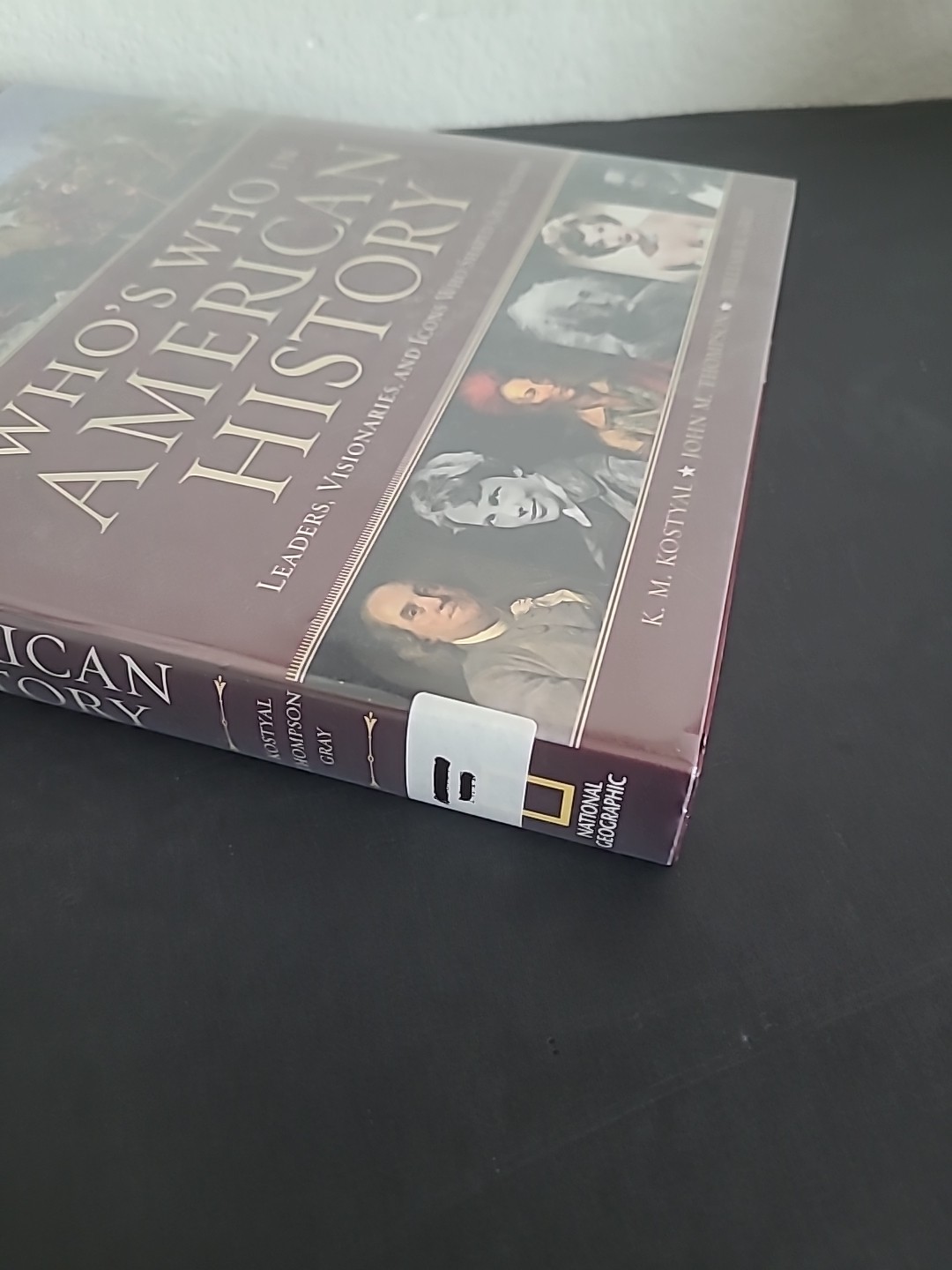 National Geographic Who’s Who In American History Hardcover