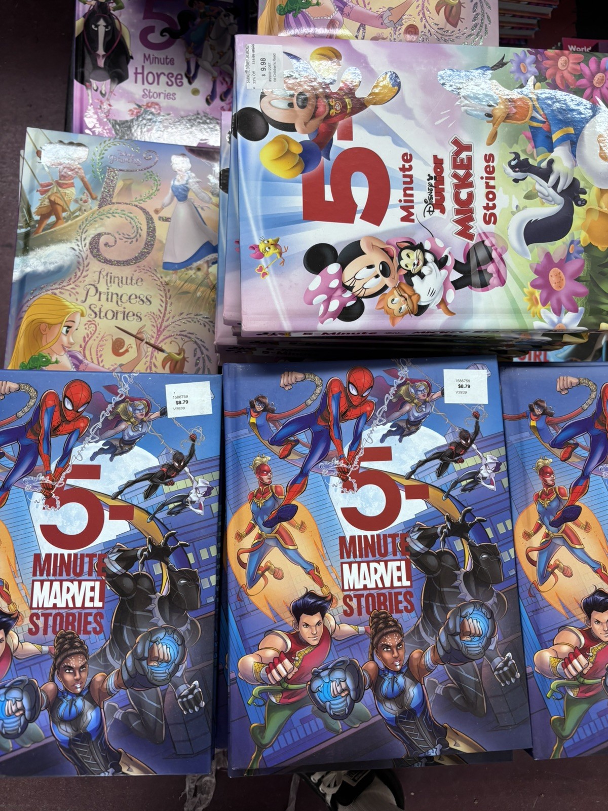 5 Book Disney Bundle! All Brand New And Randomly Selected For You! Perfect Gift!