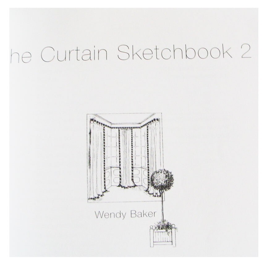 The Curtain Sketchbook 2 by Wendy Baker Shoestring Pub 1999 Paperback 168 Pages