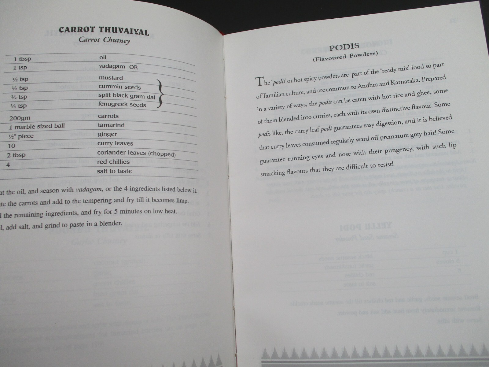 AHARAM: TRADITIONAL CUISINE OF TAMIL NADU by Sabita Radhakrishna Cookbook