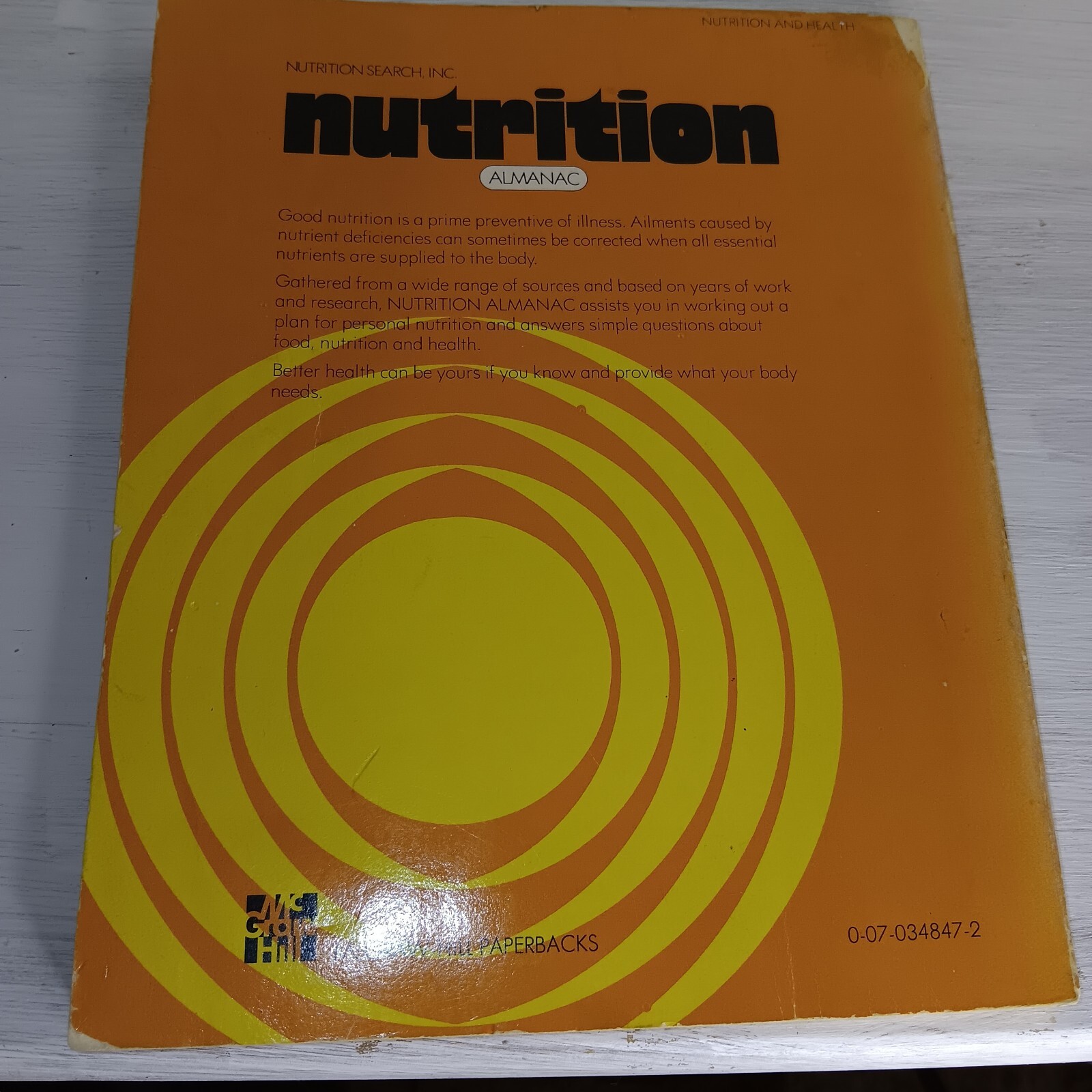 Nutrition Almanac: Better Life Through Better Nutrition John D Kirschmann PB