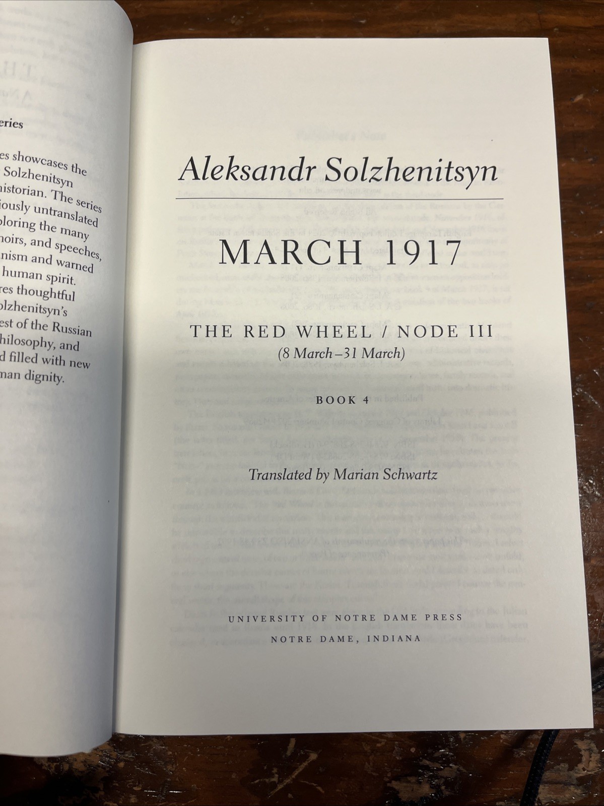 March 1917 : The Red Wheel, Node III by Aleksandr Solzhenitsyn (2024, Hardcover)