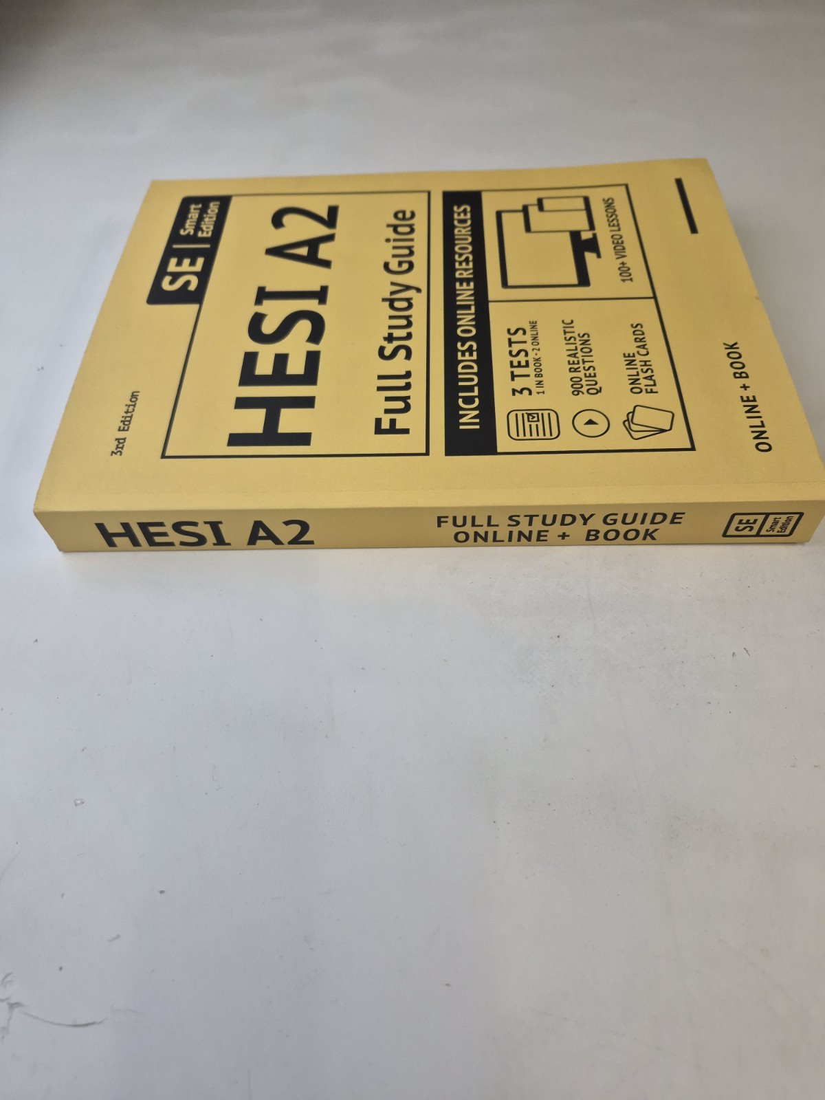 HESI A2 Full Study Guide 3rd Edition SE Smart Edition Practice Tests