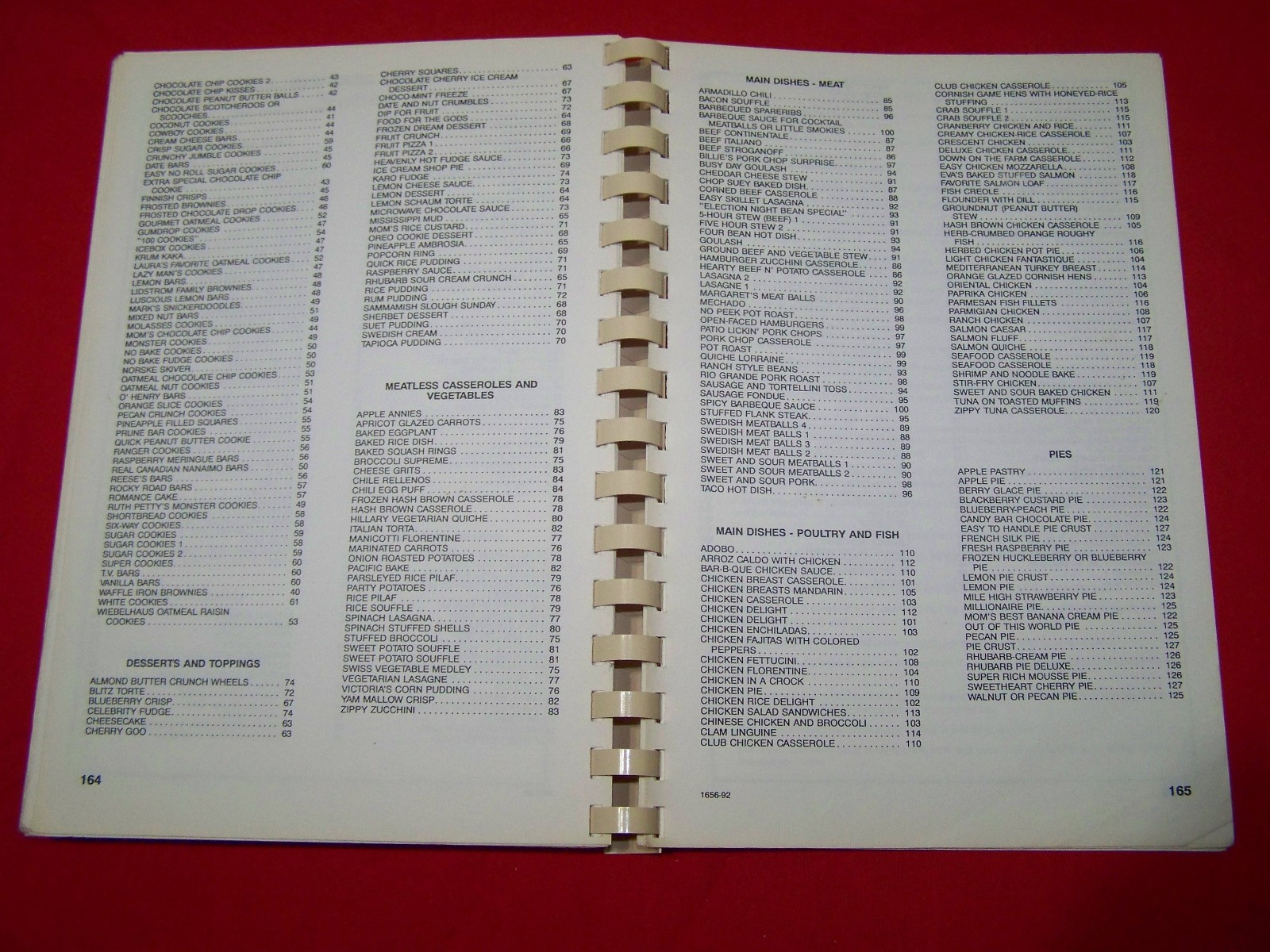 Calvary Temple Seattle Washington Cookbook 1992