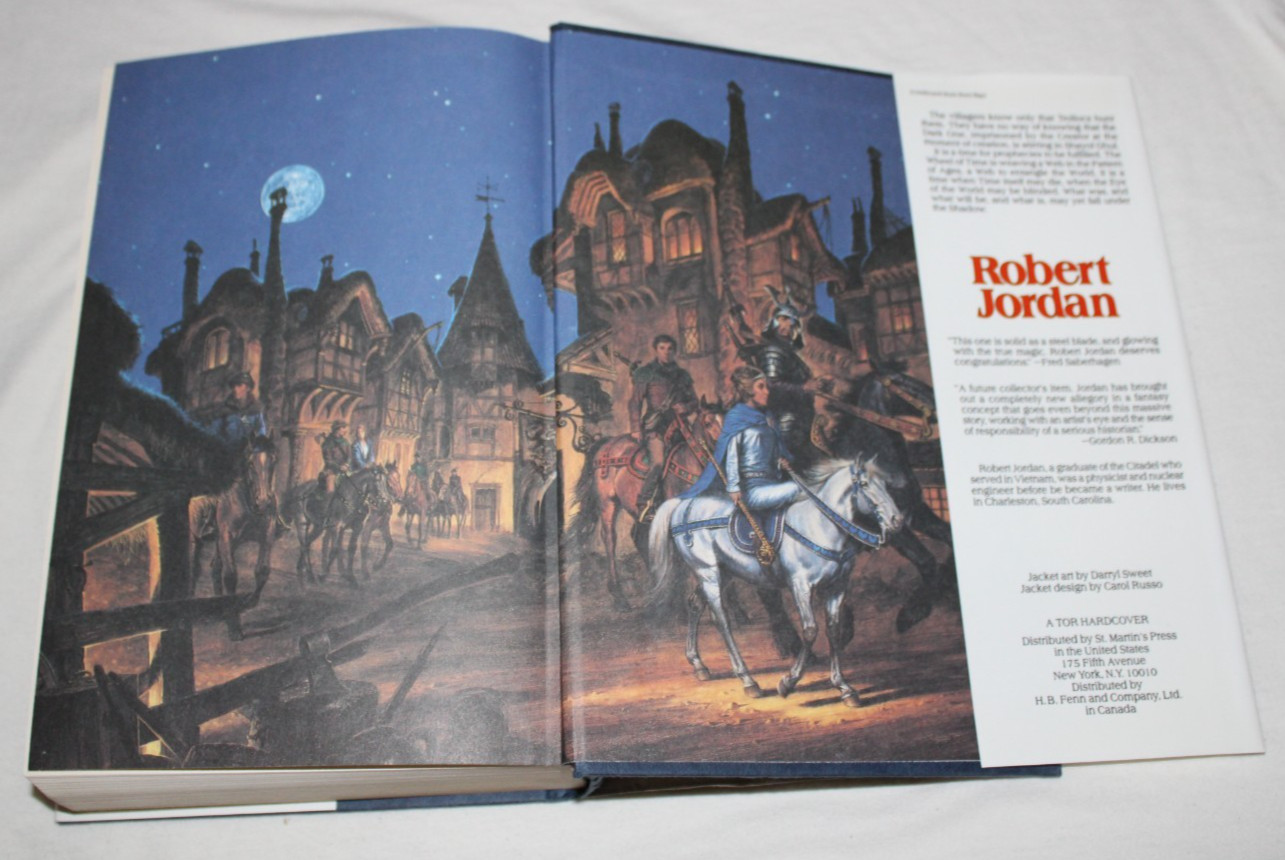 The Eye of the World (The Wheel of Time, Book 1) Robert Jordan Hardcover – GOOD