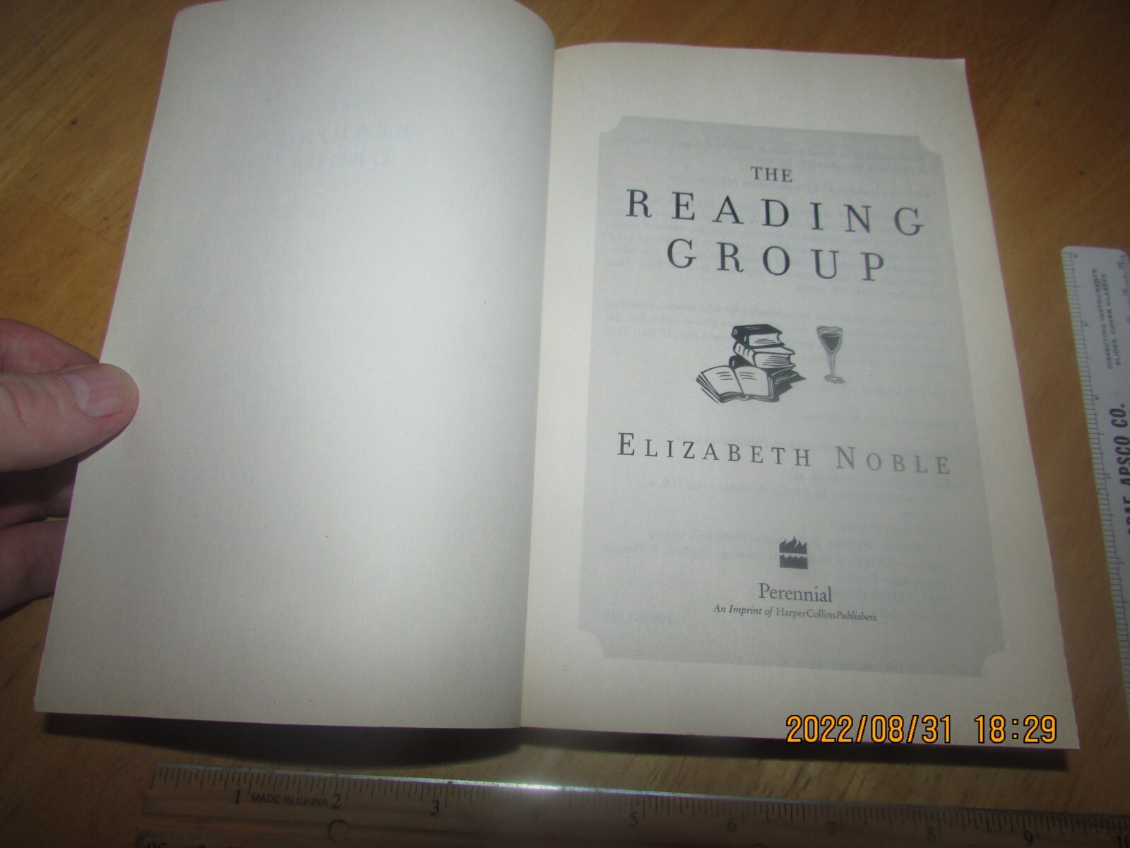 P. S. Ser.: The Reading Group : A Novel by Elizabeth Noble (2005, Trade Paperba