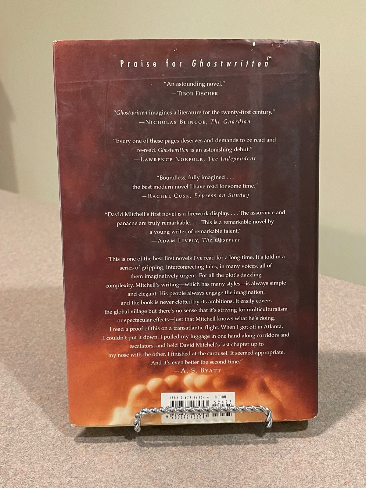Ghostwritten by David Mitchell (First Edition 2nd Printing Hardcover Cloud Atlas