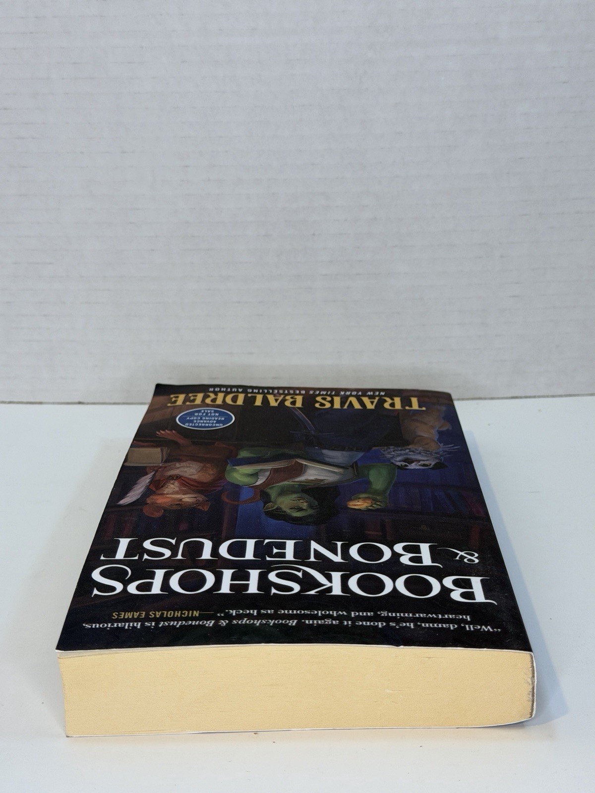 Rare Uncorrected ARC Bookshops & Bonedust Travis Baldree TOR Cozy Fantasy 📖