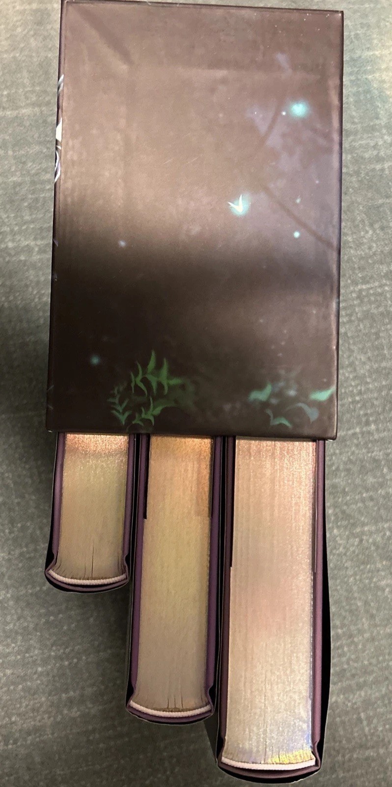 FaeCrate Spider’s Mate Trilogy Signed Gilded Edges Embossed Slip Case