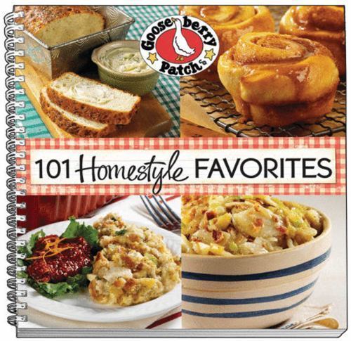 101 Homestyle Favorite Recipes;- spiral-bou, 9781933494197, Gooseberry Patch Pri