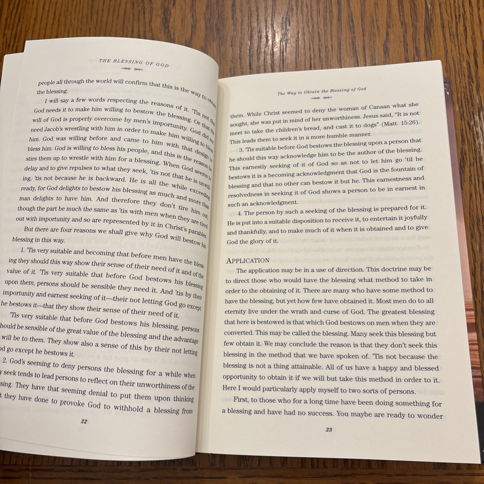 The Blessing Of God By Jonathan Edwards HB