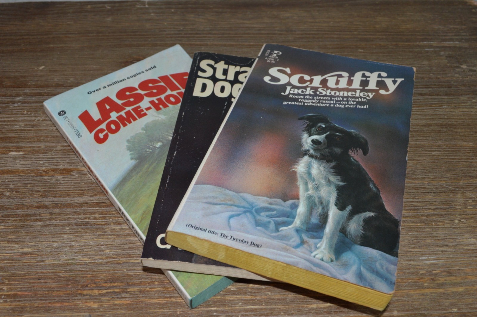 Kids Dog Puppy Chapter Books Stories Vintage Mixed Lot of 3 Paperback Reading