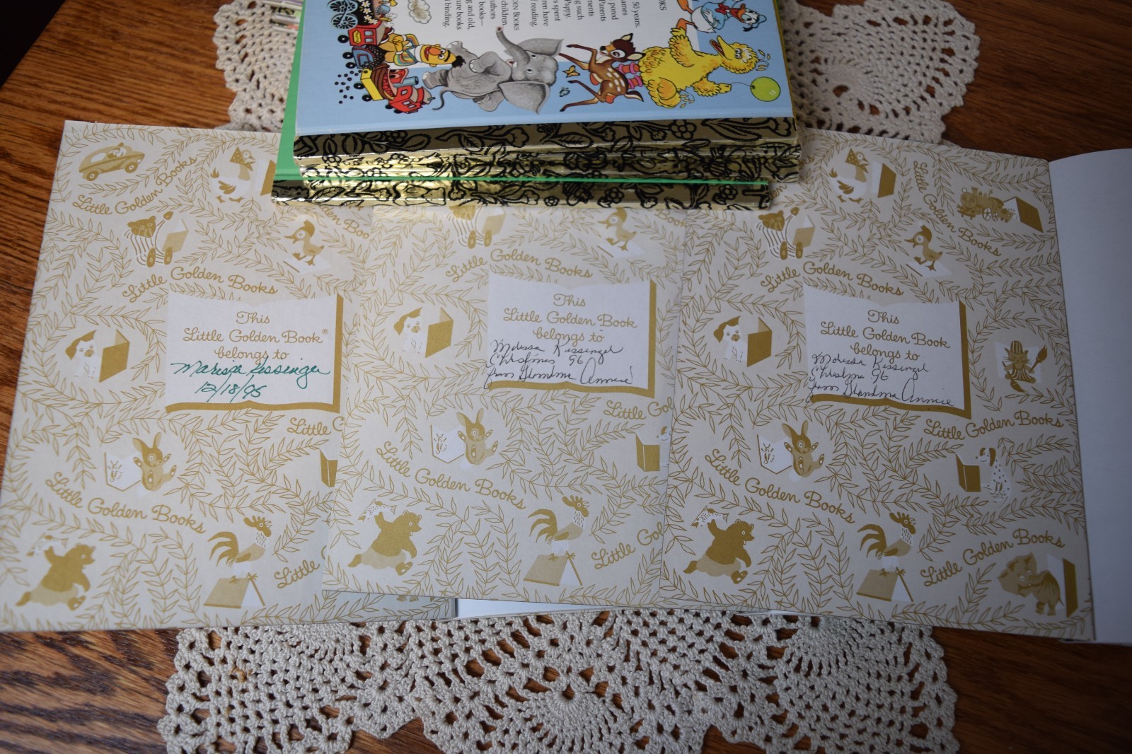 Lot of 15 Vintage Little Golden Books Standard Size 6 5/8 X 7 7/8 Inches
