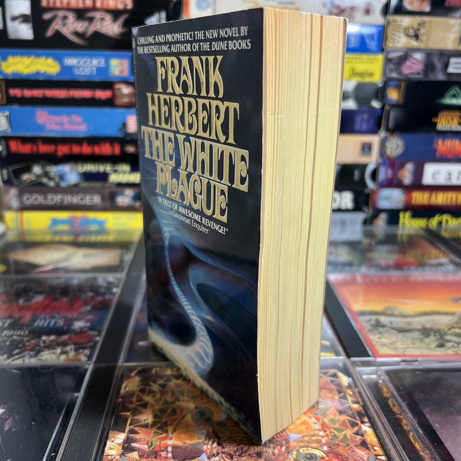 The White Plague by Frank Herbert 1983 Berkley Paperback Dystopian Drama Sci-Fi