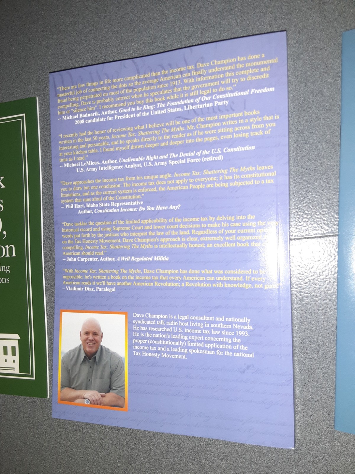Income Tax Shattering The Myths – Paperback Book – (W9, Payroll, 1099, etc)