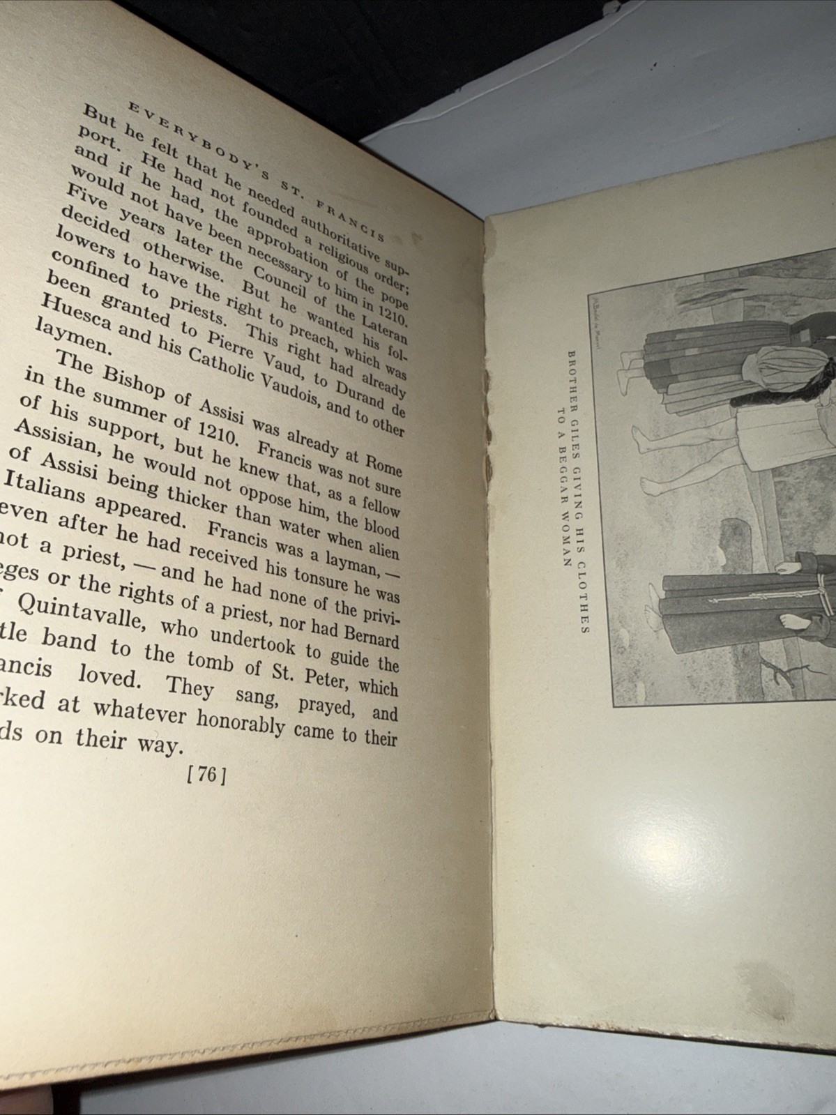 Vintage 1912 Everybody’s St. Francis Illustrated Hardcover Maurice F. Egan USA